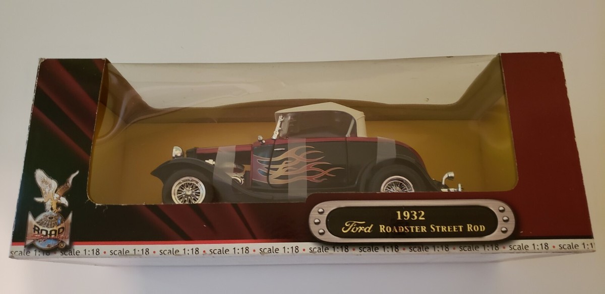 1/18 Ford Roadster 1932 ホットウィール ホットロッド 1932 Ford Roadster Full Fender Street/Hot Rod - 1:18 scale