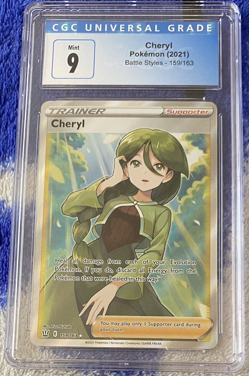 Pokemon TCG Cheryl 159/163 CGC 9 | eBay