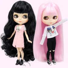 Doll 1/6 Bjd Toy Joint Body White Skin Shiny Matte Face 30cm Toy Gift Anime Doll