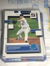 2022 Donruss Baseball Rated Rookie #65 Jon Heasley Kansas City M30