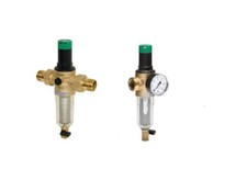 FK06 Braukmann Honeywell Rückspülfilter Druckminderer + Manometer Afriso