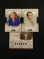 (3) 2008 Donruss Americana Celebrity Cuts Dickinson Harris/499 Holden /200 Lot E