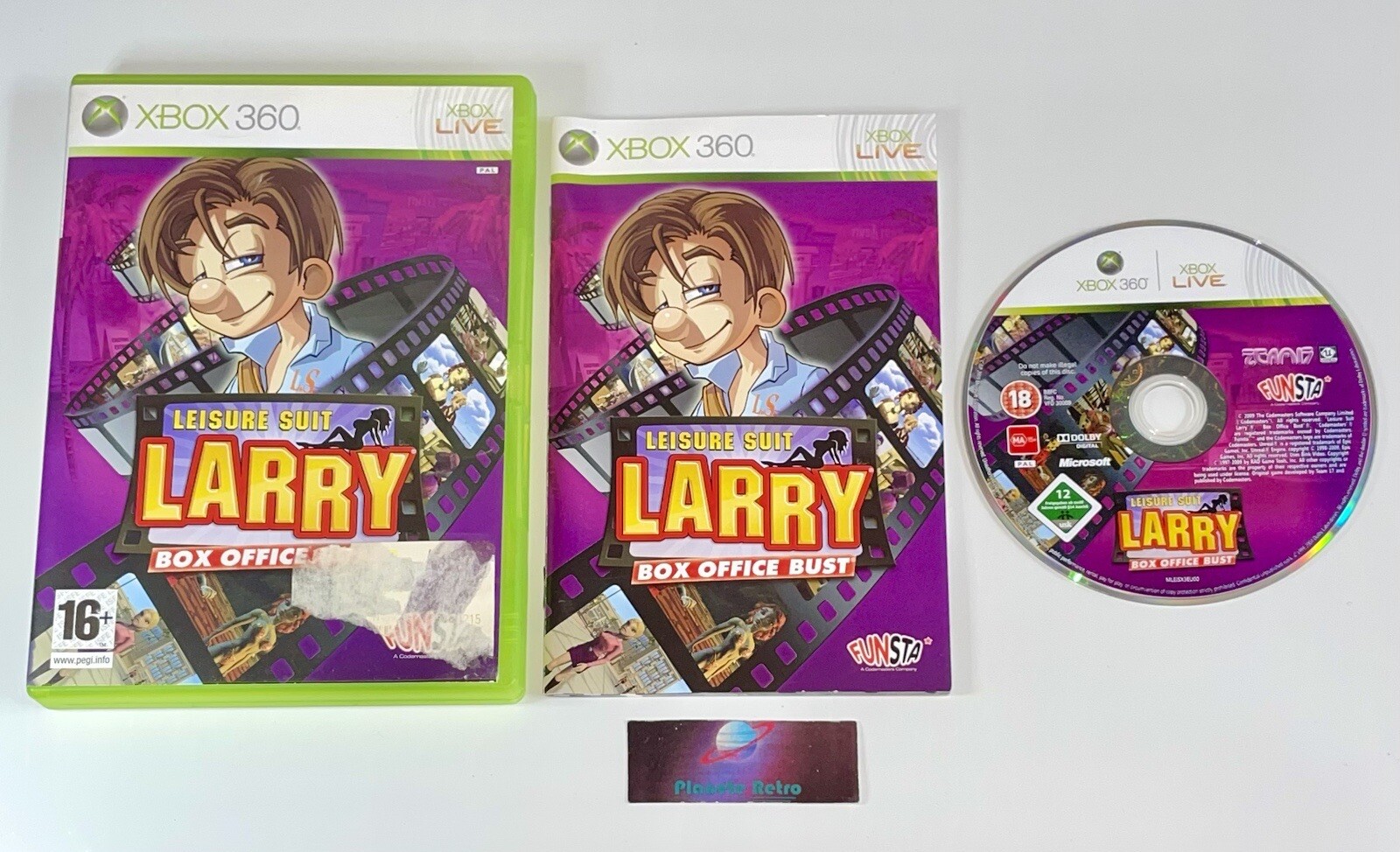 Larry Leisure Suit Box office Bust- Xbox 360 Complet Version Française Microsoft