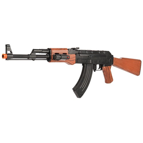 UKARMS AK47 SPRING AIRSOFT RIFLE GUN w/ LASER SIGHT 6mm BB BBs eBay