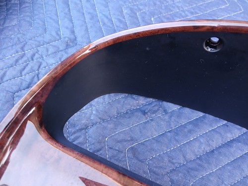 Toyota 4Runner Limited Wood Grain Speedometer Cluster 2-Piece Bezel Trim 99-02 - Picture 7 of 18