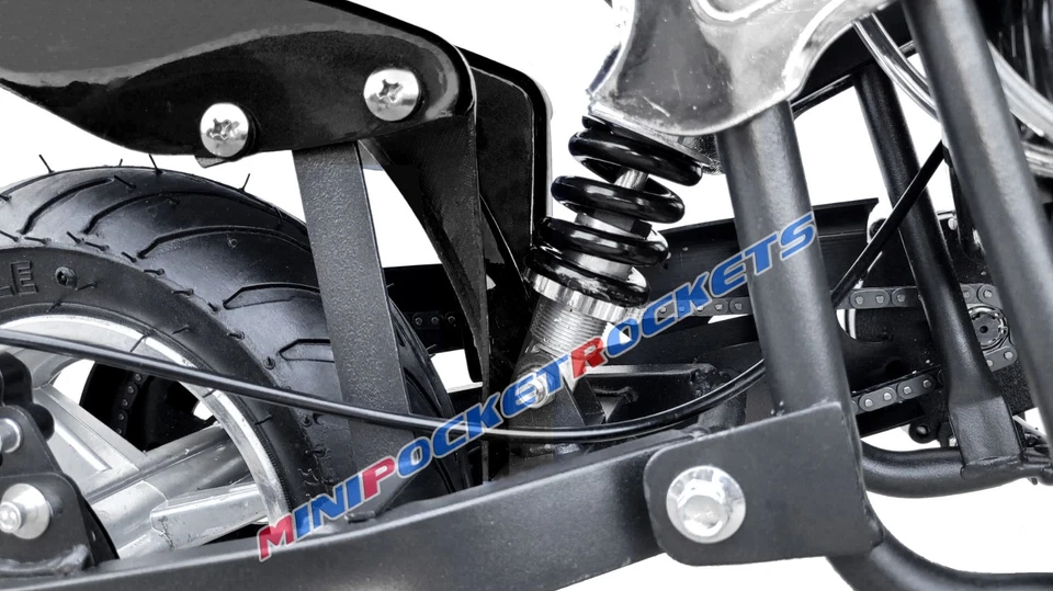 Top-of-the-Line Pocket Bike with SUSPENSION SYSTEM - Exclusive Gas Pocket Rocket - Image 4 of 4