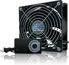 Axial Muffin PC Fan W/Controller 120V 110V 220V Small 12V Case Cooling for PC Se