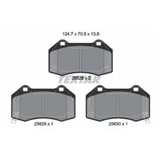 Textar Bremsbelagsatz Bremsklötze vorne 6000615056 NGY03328Z 24731122