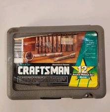 Sears Craftsman 12pc Metric 14 Dr. Deep Socket Ratchet Set 34782 Usa