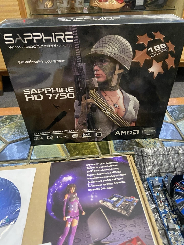 Sapphire Radeon HD 7750 Graphics Card 1 GB GDDR5 2011 - Image 4 of 4