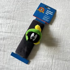 Vintage 90s Looney Tunes Marvin the Martian seat belt shoulder pad 