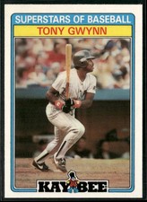 1987 Topps Kay-Bee Superstars of Baseball #15 Tony Gwynn