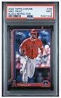 PSA 9 2025 Topps Chrome Mike Trout #100 Black Refractor /10