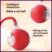 Rechargeable Cat Toys Interactive Smart Pet Interaction Automatic Rolling