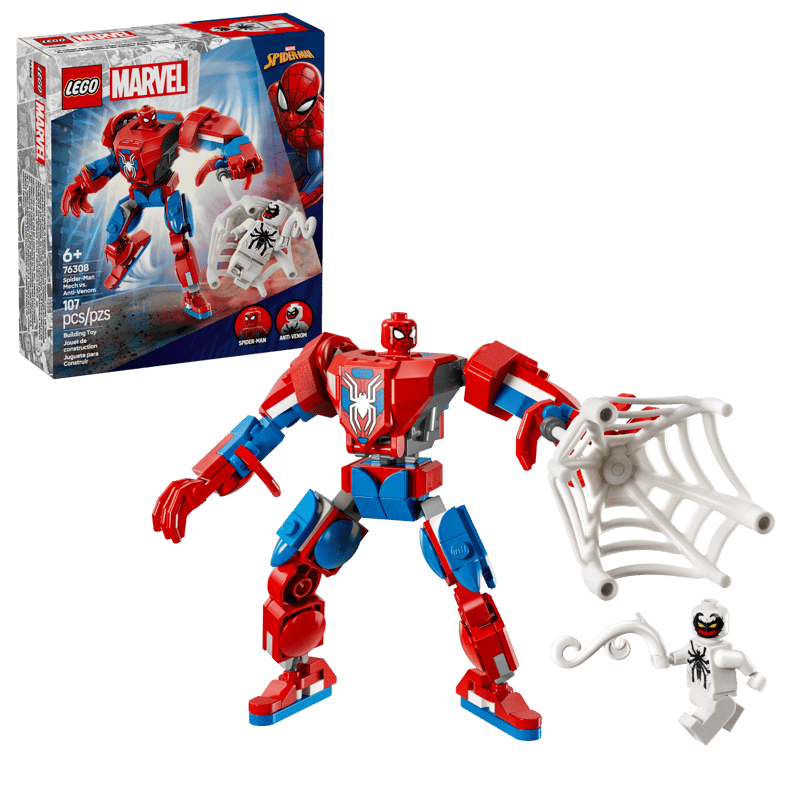 Lego Mech Di Spider-Man Contro Anti-Venom 76308 - Immagine 3