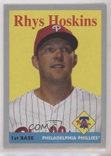 2019 Topps Archives 1958 Design Silver 97/99 Rhys Hoskins #6 a8a