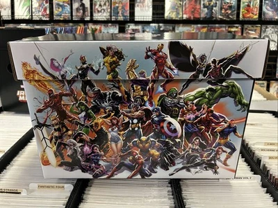 Marvel Universe by J. Scott Campbell - Marvel Graphic Comic Storage Box - NEW!