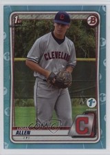 2020 Bowman Draft 1st Edition Sky Blue Foil Logan Allen #BD-51 4z8