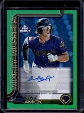 2025 Topps Pro Debut #PD-83 Billy Amick Base Autographs Green #/99