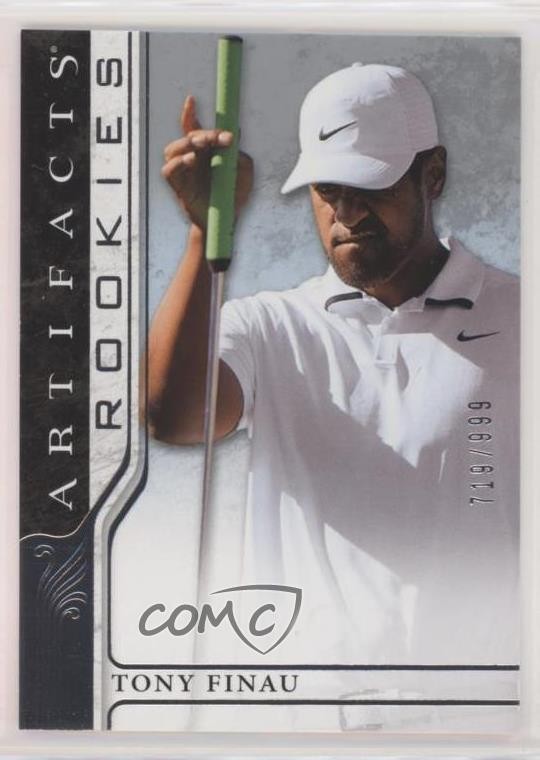2021 Upper Deck Artifacts Rookies 719/999 Tony Finau #70 12g7