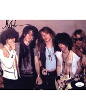 Rob Gardner signed 8x10 Photo Drummer L.A. Guns Guns N' Roses