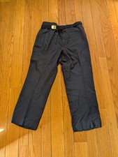 Męskie spodnie Defense Logistics Agency granatowe z paskiem rozmiar 38x28