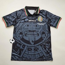 Mexico retro jersey black Color Futbol Jersey, playera umbranded