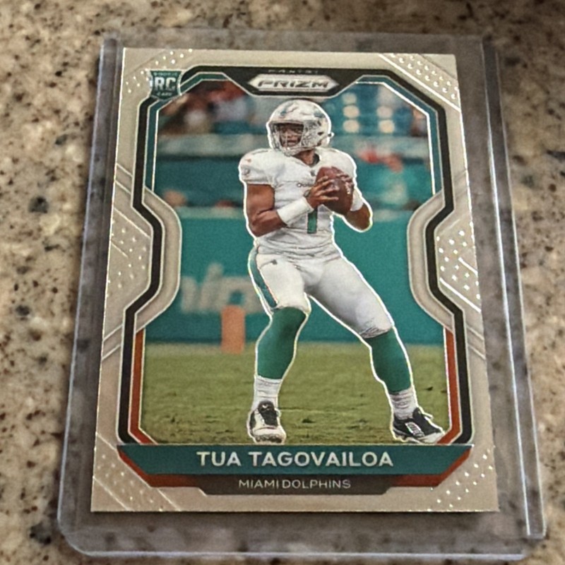 Tua Tagovailoa 2020 Panini Prizm #339 RC MIAMI DOLPHINS-NFL FOOTBALL