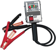 Equipment 6029 6/12V 125 Amp Hand Held Analog Battery Tester, Black
