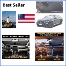 Car Windshield Sun Shade 280t Reflective Front Visor Sun Blocker