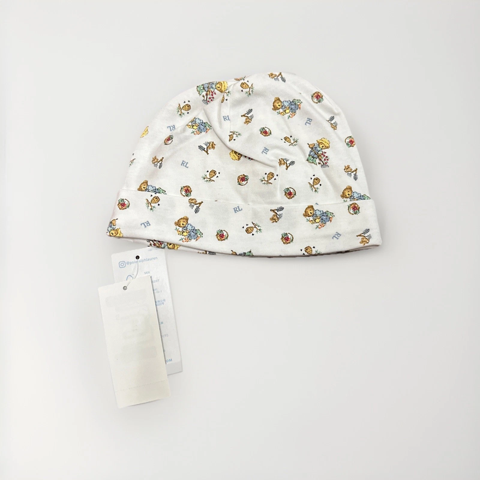 Ralph Lauren Cotton Hat Baby Boy Hat One Size
Opens in a new window or tab