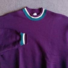 Vintage Russell Athletic Sweatshirt Men's L Made In USA Fleece Crewneck 90s EUC