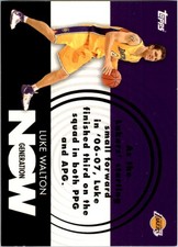 2007-08 Topps Generation Now #GN24 Luke Walton Card