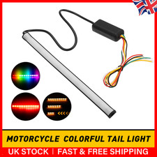 22cm Motorcycle LED Strip Light Brake Rear Tail Stop Turn Signal Lamp Universal