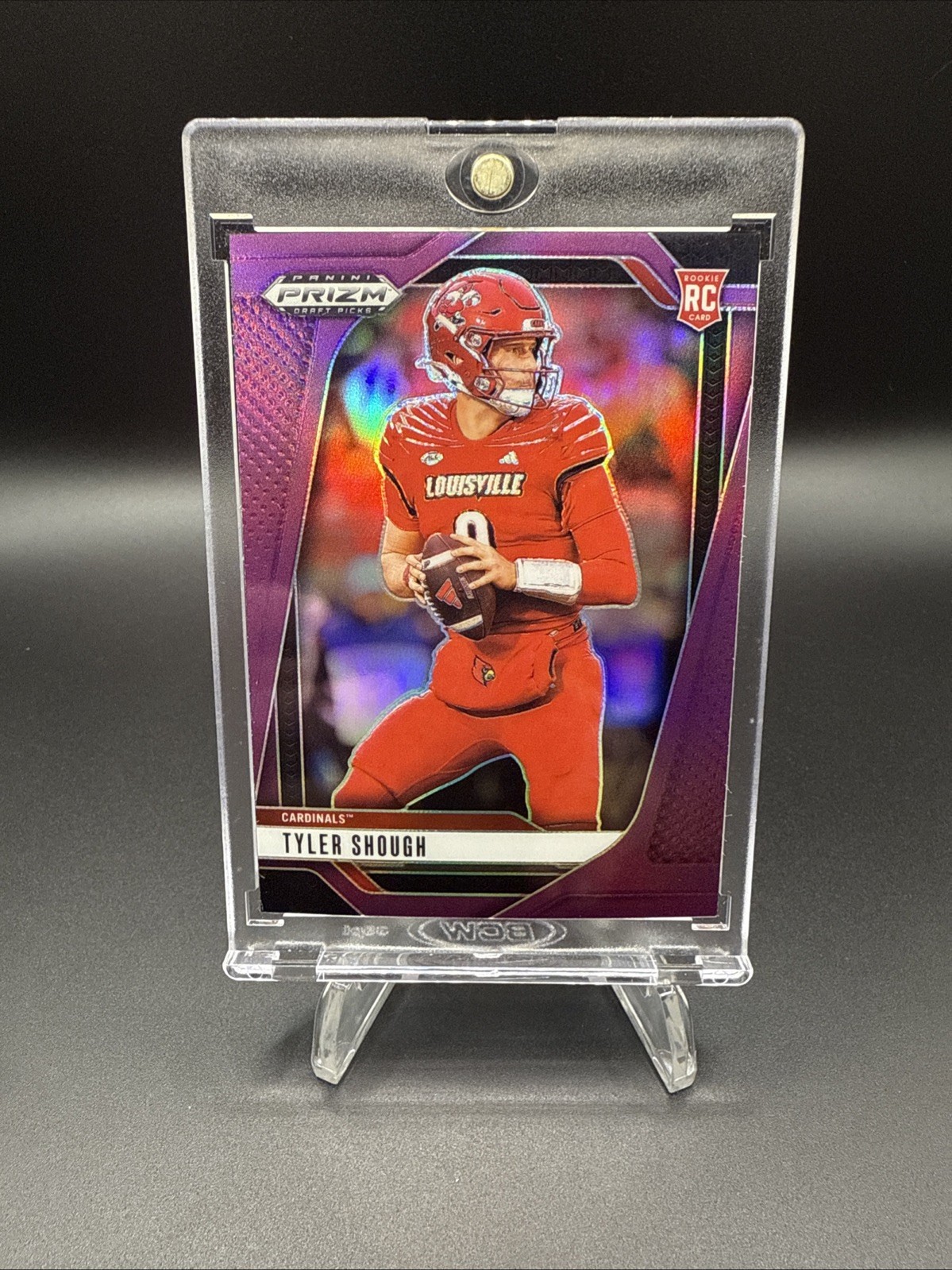 2025 Panini Prizm Draft Picks - Tyler Shough #49 Purple Prizm /99 (RC)