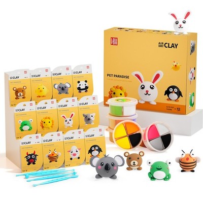 Air Dry Clay Kits - Modeling Clay for Kids, Ultra Light & Soft, Safe & Non-To...