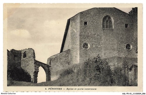 ASLP5-0265-01 - PEROUGES - Church And Exterior Door | eBay