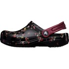 Crocs Classic Graphic Clogs Black / Multi Ditsy Floral 210354-0C4 Pre-School