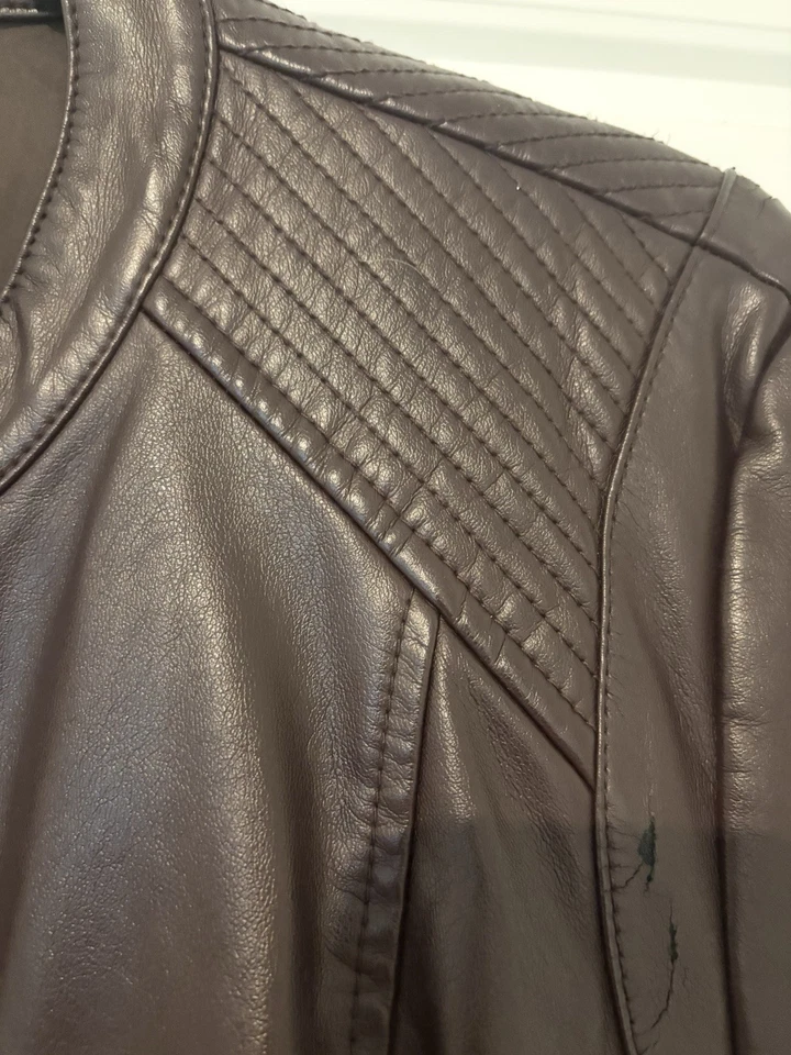 Chaqueta para mujer Express pequeña marrón chocolate Foto 4 de 4