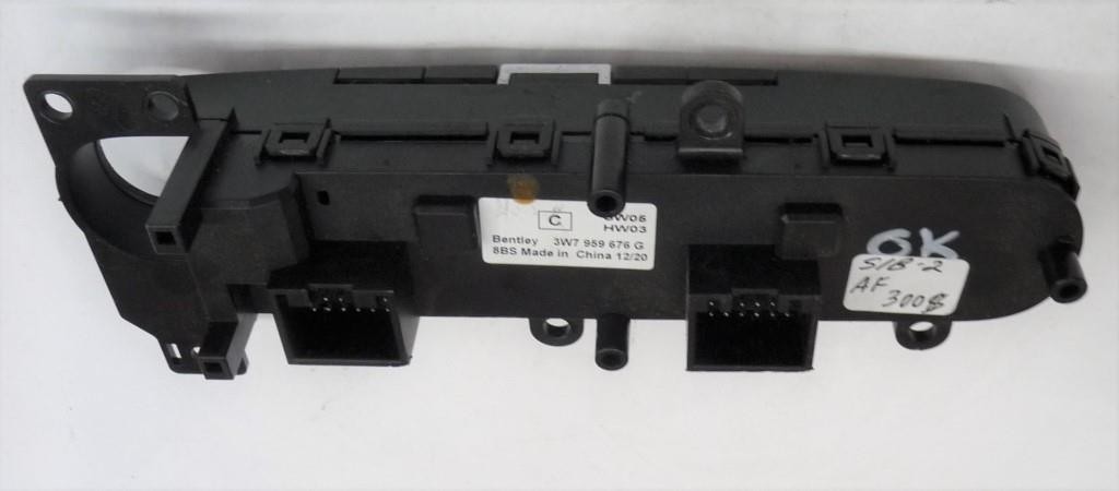 2012-2018 Bentley Continental GTC Switch Unit 3W7959676G OEM A1