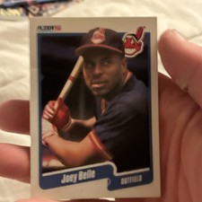 Fleer 1990 Albert Belle #485 Cleveland Guardians Baseball Card