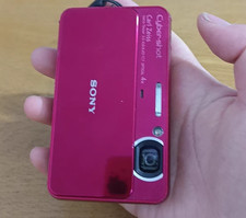 Sony Cyber Shot DSC-T110 16.1MP 4x Zoom Digital Camera Touch Screen Red