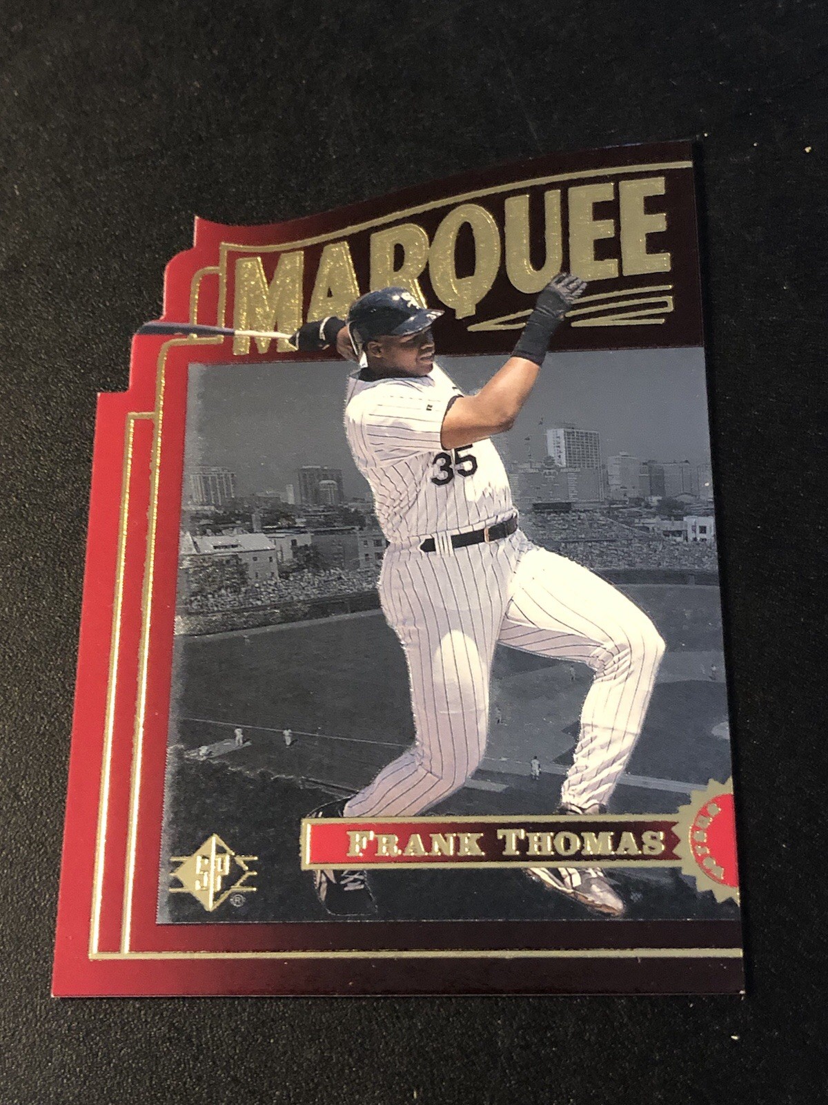 1996 SP Marquee Matchups Die-Cut Frank Thomas #MM15 HOF