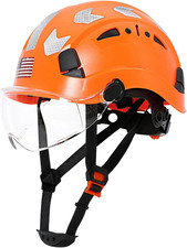 Construction Safety Hard Hat - ANSI Z89.1 Type  OSHA Approved Safety Helmets wi