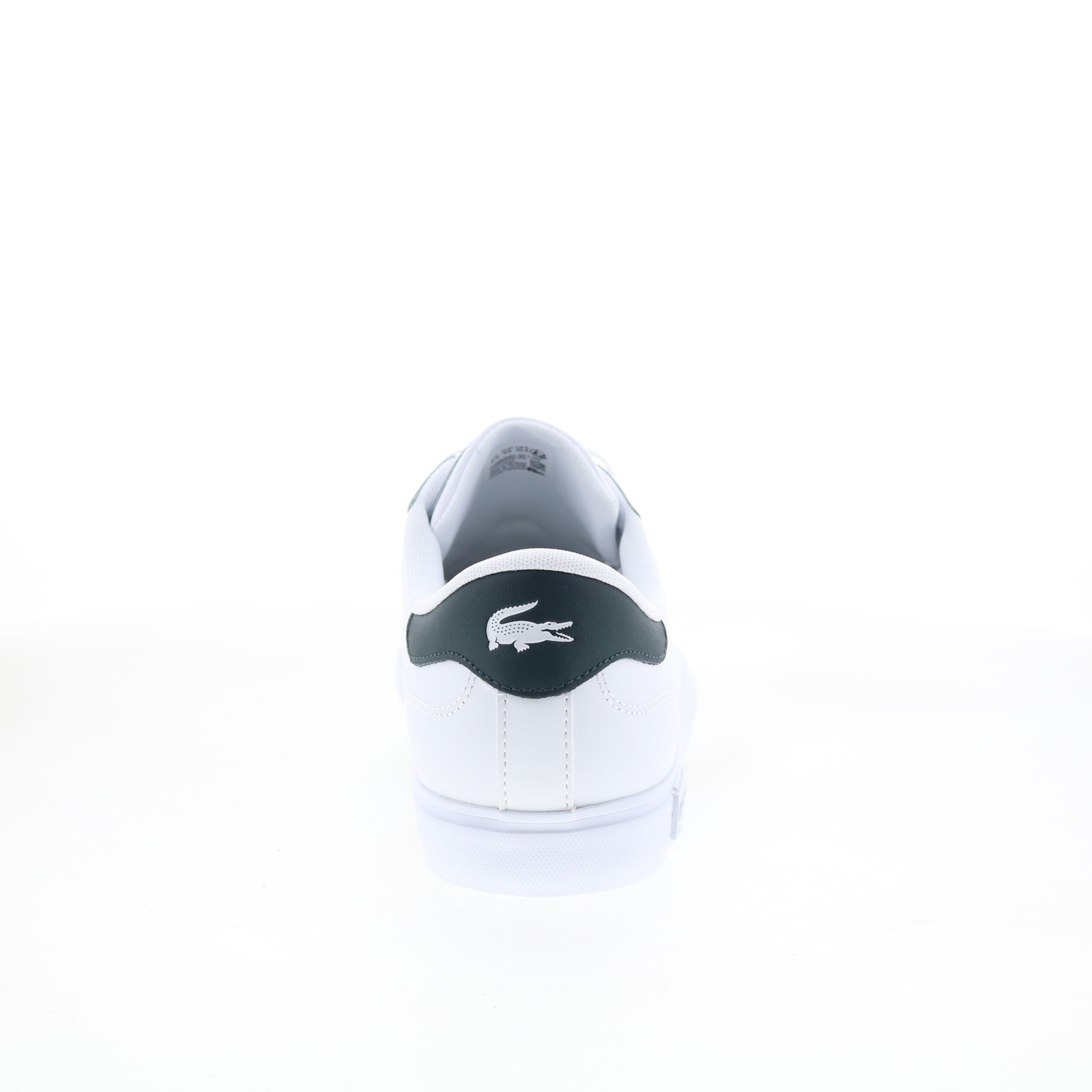 Lacoste Powercourt 125 2 SMA Mens White Leather Lifestyle Sneakers Shoes thumbnail 7
