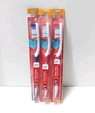 CVS Dual Clean Lot Of 3 TOOTHBRUSHES SOFT
