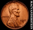 1947-D Lincoln Wheat Cent - Red Choice Gem Brilliant Unc  No Reserve  #i6335