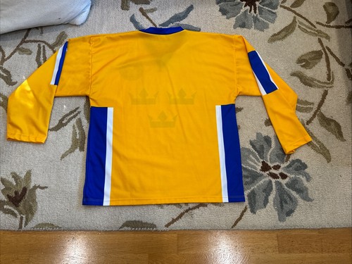 Swedish Sweden National Ice Hockey Team Jersey Men’s Small S / Youth XL - Picture 11 of 16