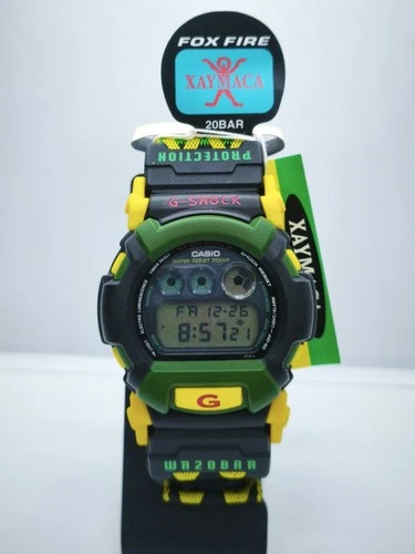 NEAR MINT Vtg Casio G Shock DW-002R-3V REGGAE Color 1289 Mod (1996) Men RARE !!