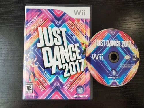 Just Dance 2017 (Nintendo Wii, 2017) Disk + Generic Case
